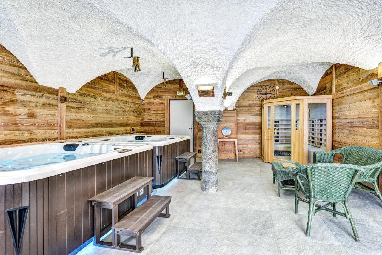 Gites & Spa De La Ferme De Belline Briançon Exterior foto