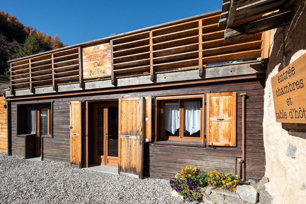 Gites & Spa De La Ferme De Belline Briançon Exterior foto