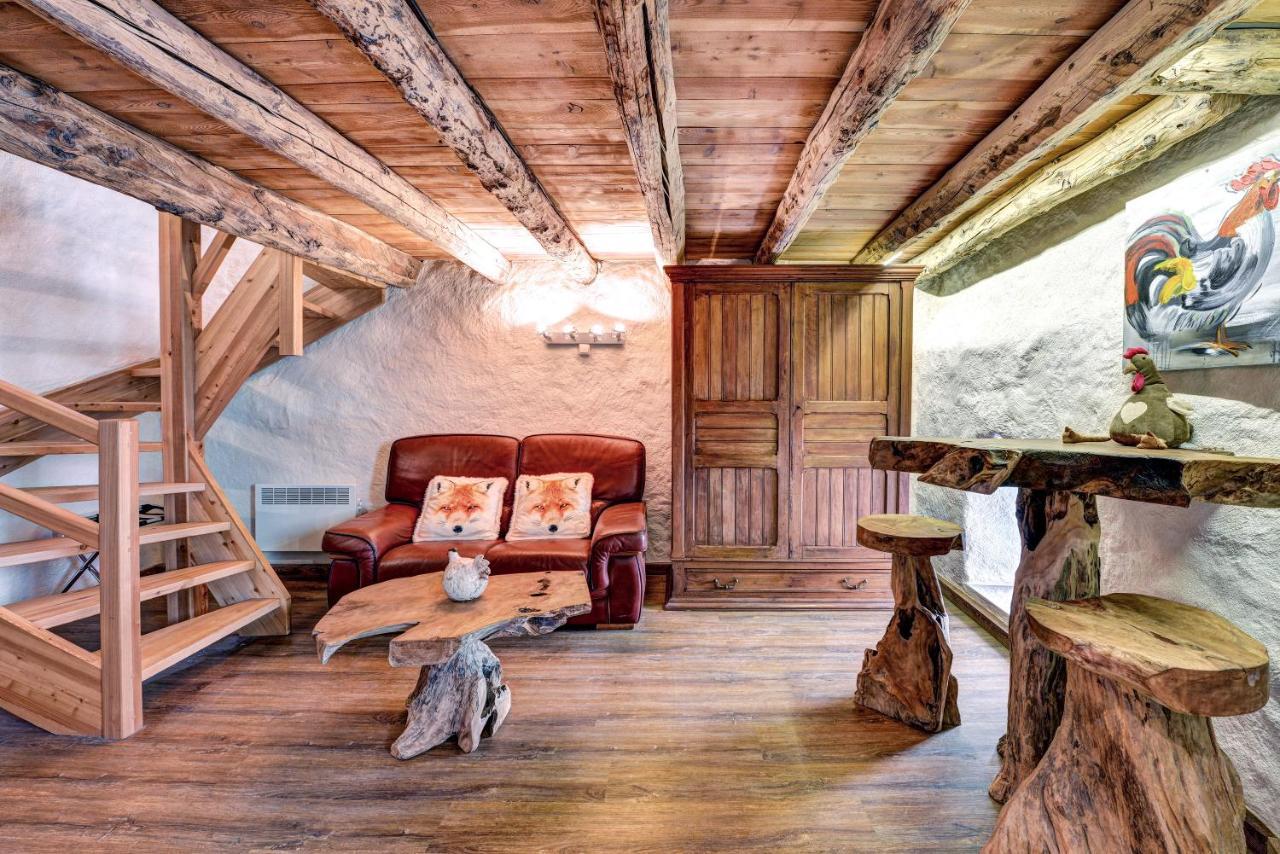 Gites & Spa De La Ferme De Belline Briançon Exterior foto